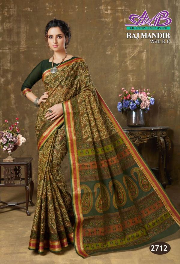 AB Raj Mandir Cotton exclusive Designer Saree collection